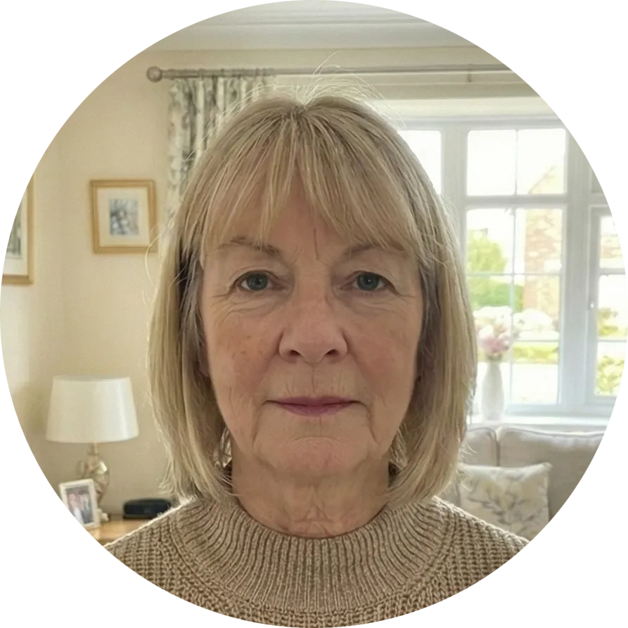 Deborah from Bath choosing lottery numbers with LottoBase